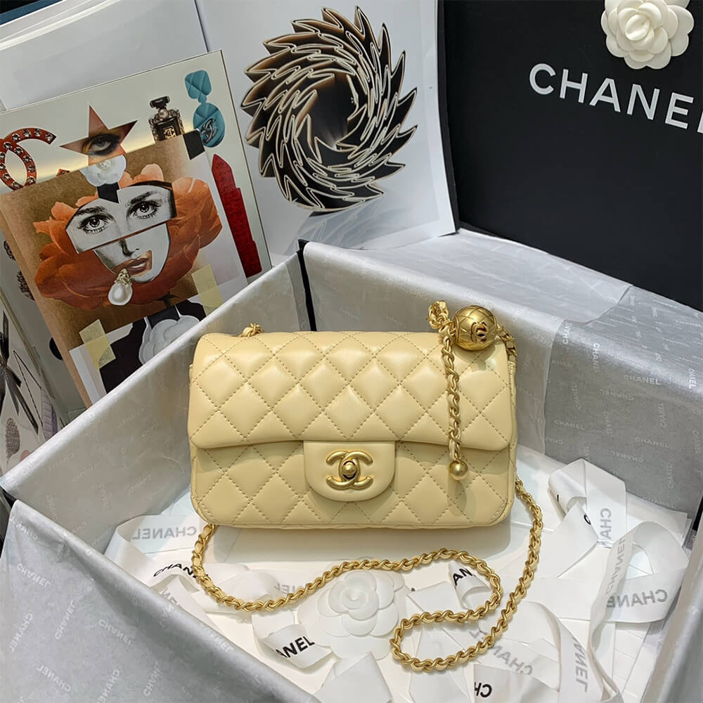 Ch*el classic flap shoulder bag