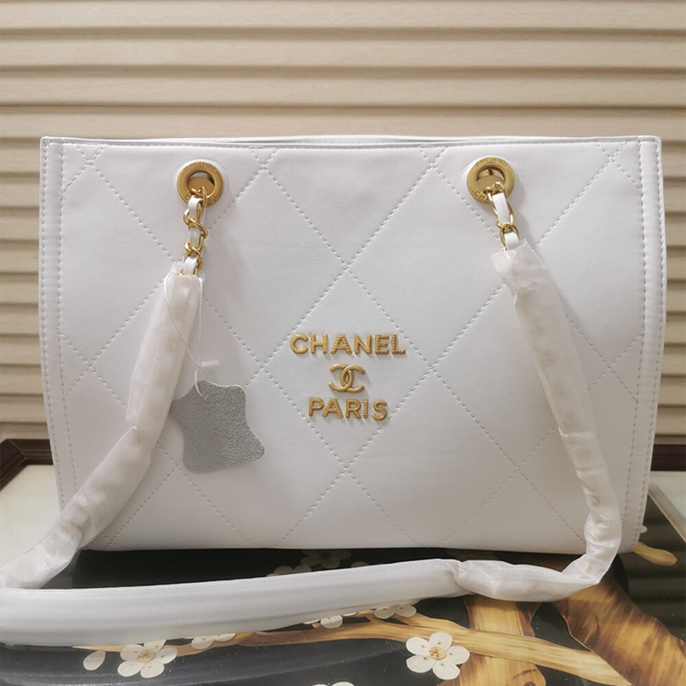 Ch*el small shopping bag
