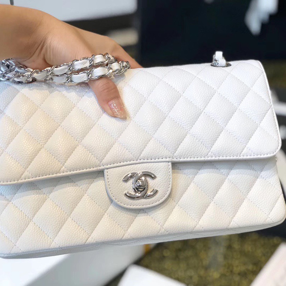 Ch*el classic flap handbag