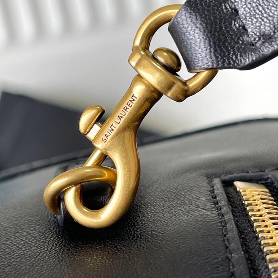 YSL LYIA DUFFLE IN QUILTED LAMBSKIN