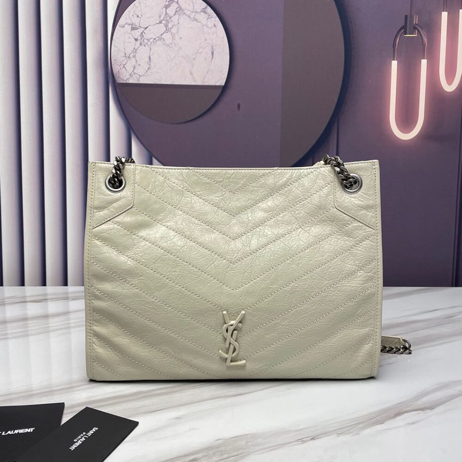 YSL NIKI SHOPPING IN VINTAGE LEATHER