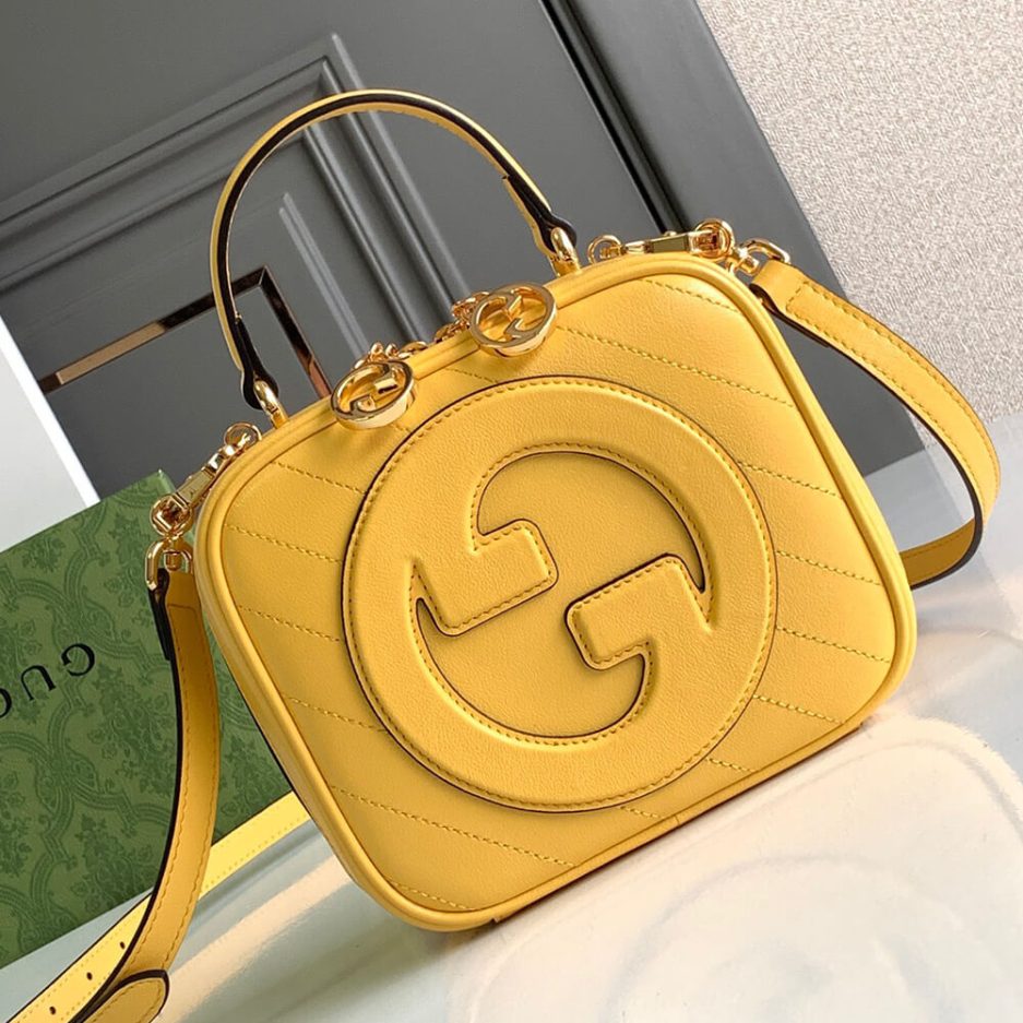 G*u*i blondie top handle bag