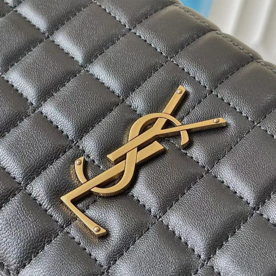 YSL LAMBSKIN CASSANDRE CHAIN WALLET